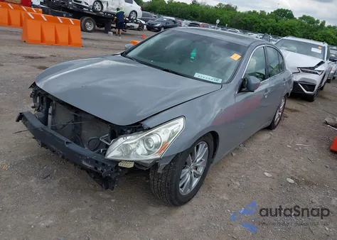 2012 Infiniti G25 Journey из США, поврежденный, VIN JN1DV6AP9CM700438
